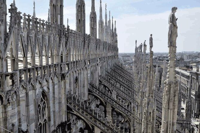 Private Milan Bike Tour - Inside and Under the Duomo: Rooftop Elevator, Older-Church Remains