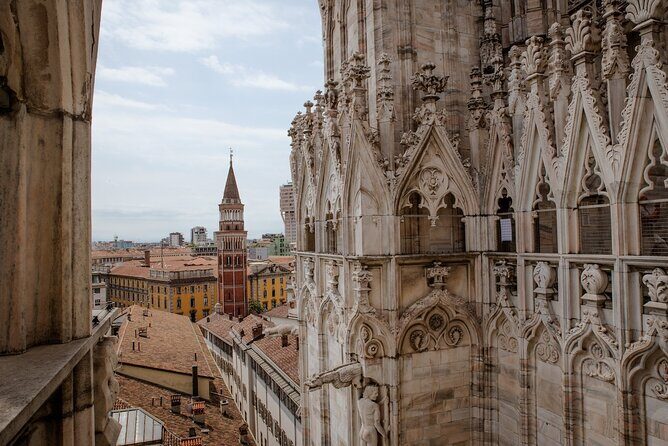 Small Group Milan Cathedral and Terraces Tour with Skip-the-line - Terrazze del Duomo: elevator up, skyline views, and real photo time