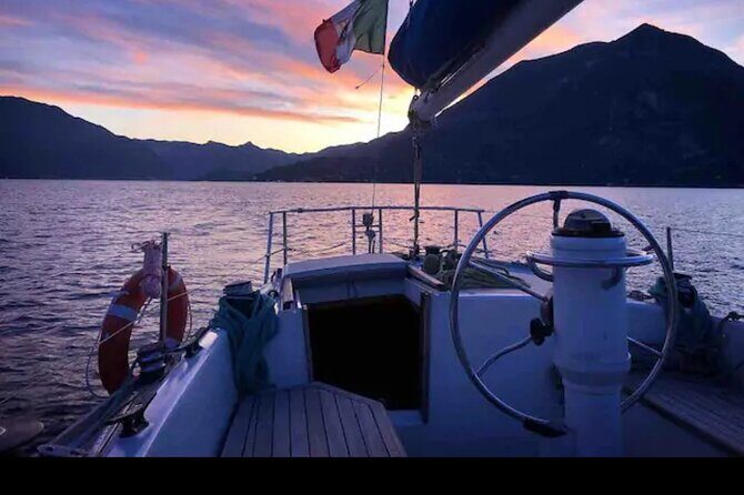 Sunset sailing on lake Como with Private Skipper - What You’ll See: Villas, Towns, and Coves From the Water