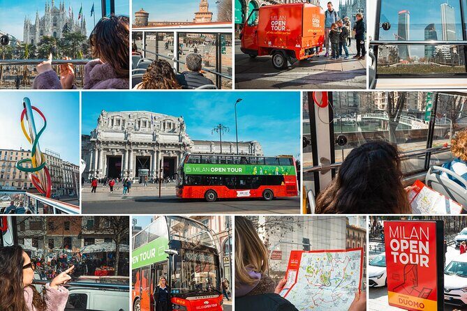 Tour of Milan by open bus, valid for 3 days - Is it worth it for your Milan plan?