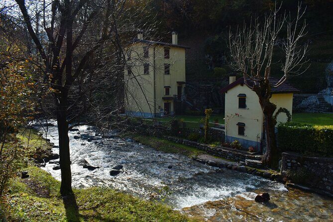 Val Senagra - The Enchanted Valley - Agriturismo La Vecchia Chioderia: factory past to trout-and-sturgeon lunch
